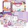 COZY GREENS Potty Training Chart - Reward Sticker Chart - Girls Theme - Marks Behavior Progress &ndash; Motivational Toilet Training for Toddlers and Children &ndash; Great for Boys and for Girls (Girls Theme