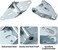 Home Master Hardware1 Garage Door Hinge Heavy Duty Gauge Hinge Steel with Galvanized Finish - Residential/Light Commercial Garage Door Replacement 4 Pack