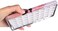 qianshan 40Pcs Empty Half Pans with Magnetic Stripe Watercolor Paint Travel Tin Palette Case, Artist Paints Half Pan Kits for DIY Watercolor Oils or Acrylics Painting Art Drawing Champs Rose