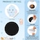 Geyee 24 Pcs Potty Training Stickers Potty You Pee on Toilet Reveal Stickers Chart Reusable Pee Decals Color Changing Seat Toilet Targets for Boys Girls Kids Training Use(Animal