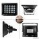JCHENG SECURITY JC 210ft Infrared Illuminator, 20 LEDs 90 Degree Wide Angle IR Illuminator for Night Vision,Waterproof LED Infrared Flood Light Black