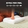 TEMPUR-PEDIC Tempur-Pedic TEMPUR-Ergo Neck Pillow Firm Support, Medium Profile, White