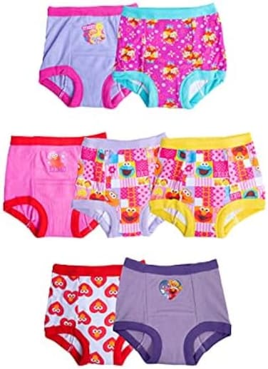 Sesame Street Unisex- Baby Potty Training Pants Multipack, Sesameg7pk, 4 Years