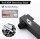 KES Shower Head Extension Arm, Rain Shower Head Extension Extender 16-Inch Square Rainfall Shower Arm with Flange SUS304 Stainless Steel Matt Black, PSAN4-BK