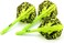 CUESOUL Integrated Dart Shaft and Flights Standard Shape,Set of 3 pcs Women Pattern(CSAK-53XMN