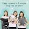 Koala Babycare An easy to put on, adjustable, unisex carrier - multifunctional baby carrier up to 9 kg - Anthracite - KBC registered design