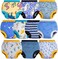 BIG ELEPHANT Baby Boys' 10 Pack Toddler Potty Training Pants 100% Cotton Underpants 3T, 3 Years