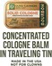 Duke Cannon Supply Co. - Solid Cologne Balm, Bourbon (Buffalo Trace Bourbon Fragrance(1.5 ozConcentrated Mens Cologne Concentrated Balm - Warm, Woodsy, Oak Barrel Scent, Bourbon Trail