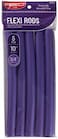 Red by Kiss Flexi Rods 25cm 5 PCS, 1.9cm Diameter, Purple