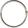 KTOJOY 3Inch (12 PackLoose Leaf Binder Rings, Nickel Plated Steel Binder Rings, Keychain Key Rings, Metal Book Rings, Silver, for School, Home, or Office