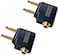 Posdou Audio Airplane Adapters Dual 3.5mm Male to 3.5mm Female Airline Flight Headphone Adapters Gold Plated (2 Pack
