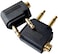 Posdou Audio Airplane Adapters Dual 3.5mm Male to 3.5mm Female Airline Flight Headphone Adapters Gold Plated (2 Pack