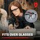 NoCry Safety Glasses That Fit Over Your Prescription Eyewear. Clear Anti-Scratch Wraparound Lenses, UV400 Protection, ANSI Z87OSHA Certified. Use in the Lab, Travelling