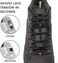 Xpand Quick Release Round-Lacing No Tie Shoelaces System with Elastic Laces - One Size Fits All Adult and Kids Shoes
