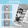 Xpand Quick Release Round-Lacing No Tie Shoelaces System with Elastic Laces - One Size Fits All Adult and Kids Shoes