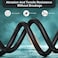 Saipomor Sapma SoundTrue Replacement Cords for Bose On-Ear 2 OE2 OE2i QC25 QC35II QC35 QC45 NC700 Soundlink SoundlinkII Headphones (Black