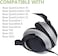 Saipomor Sapma SoundTrue Replacement Cords for Bose On-Ear 2 OE2 OE2i QC25 QC35II QC35 QC45 NC700 Soundlink SoundlinkII Headphones (Black