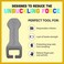 Bucklebee Easy Car Seat Buckle Release Aid for Children Unbuckle Car Seat Release Tool - Car Seat Button Pusher - Car Seat Opener for Nails - Car Seat Buckle Release Tool Buddy Me (2 Packs Gray