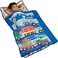 EVERYDAY KIDS Nap Mat with Removable Pillow -Princess Storyland- Carry Handle with Fastening Straps Closure
