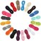 Juipniss 20 Pairs Flat Colored Shoelaces for Sneakers Skate Shoes Boots and Sport Shoes
