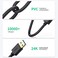 VCZHS Tech USB 3.0 Extension Cable 20 ft, USB 3.0 Extension Cable - A-Male to A-Female for USB Flash Drive, Card Reader, Hard Drive, Keyboard,Mouse,Playstation, Xbox, Printer, Camera