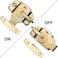 أبوف، 6 مجموعات من أقفال طاولات Align-N-Lock، موصلات مشابك طاولات الطعام والتدريب شديدة التحمل، مثالية لألواح الطاولات، وطاولات التمديد، ومحطات عمل الكمبيوتر، وطاولات الاجتماعات.