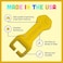 Bucklebee Easy Car Seat Buckle Release Aid for Children Unbuckle Car Seat Release Tool - Car Seat Button Pusher - Car Seat Opener for Nails - Car Seat Buckle Release Tool Buddy Me (2 Packs Yellow