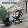 ZERTAO Car Seat Cover Winter - Baby Car Seat Covers Universal Cold Weather Shield,Warm and Cozy,Carseat Covers Canopy Water Resistant for Baby Protection Car Seat Covers for Infant Car Seat (Black