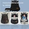 ZERTAO Car Seat Cover Winter - Baby Car Seat Covers Universal Cold Weather Shield,Warm and Cozy,Carseat Covers Canopy Water Resistant for Baby Protection Car Seat Covers for Infant Car Seat (Black