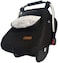 ZERTAO Car Seat Cover Winter - Baby Car Seat Covers Universal Cold Weather Shield,Warm and Cozy,Carseat Covers Canopy Water Resistant for Baby Protection Car Seat Covers for Infant Car Seat (Black