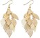 So Pretty Dangle Earrings for Women Handmade Boho Super Lightweight Chandelier Dangle Drop Earring Gold Silver Plated
