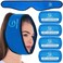 AllSett Health Face Ice Pack for Wisdom Teeth, Jaw, Head and Chin, 4 Reusable Hot or Cold Gel Packs, Relief for Mouth, or Oral Pain, Facial Surgery, TMJ Pain Relief