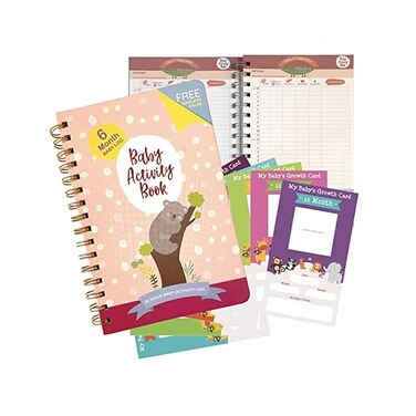 by Medical by Medical Basics Baby Tracker Journal for Newborns (Girl Edition- Baby Diary, Daily Activity Log, Developmental Milestones, Immunisation Schedule, Health Record, Emergency Contacts, an