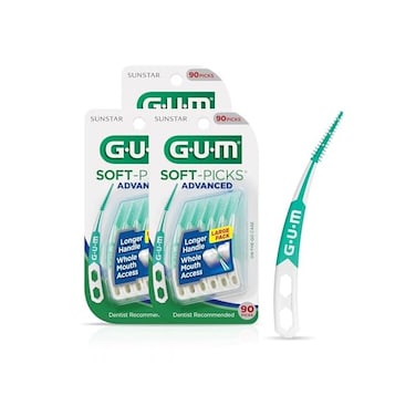 أعواد تنظيف الأسنان المتطورة GUM-6505A Soft-Picks (عبوة من 270 قطعة)
