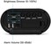 REACHER Small LED Digital Alarm Clock with Simple Operation, Full Range Brightness Dimmer, USB Phone Charger Port, Easy Snooze, Adjustable Alarm Volume, Outlet Powered for Bedrooms Bedside(Black
