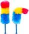Kitchen + Home KitchenHome 23" inch Rainbow Static Duster - Electrostatic Feather Duster Attracts dust Like a Magnet