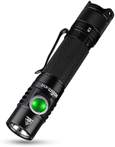 sofirn SC31T Rechargeable Flashlight 2000 Lumens, Pocket Flashlight with Powerful SST40 6500K LED, for EDC Camping Hiking Fishing Dog Walking (SC31T-Kit
