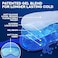 TICLO's Cooling Eye MaskGel Eye Mask For Migraines, Dry Eyes, Puffiness, Dark CirclesReusable Cold Eye MaskEye Ice Pack After SurgeryBead Ice Face Cold Therapy Compress SinusHeadachesSleep Mask