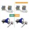 LINKUP - Cat8 Ethernet Cable Connector (12-PackRJ45 Metal Keystone JackDie-Cast Field Termination Tool Freefor 2000Mhz 40G S/FTP Shielded LAN Screened Solid 2Ghz Bulk Cable 22AWG-24AWG