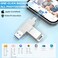 iDiskkMfi Certified: 256GB Photo Storage Stick iPhone USB Storage Flash Drive for iPhone USB Flash Drives Photo Saver FlashDrive for iPhone,iPad,Mac,PC Thumb Drive for iPhone Photos Videos Auto Backup