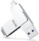 iDiskkMfi Certified: 256GB Photo Storage Stick iPhone USB Storage Flash Drive for iPhone USB Flash Drives Photo Saver FlashDrive for iPhone,iPad,Mac,PC Thumb Drive for iPhone Photos Videos Auto Backup