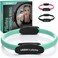 URBNFit Pilates Ring - 12'' Magic Circle w/Dual Grip, Foam Pads for Inner Thigh Workout, Toning, FitnessPelvic Floor Exercise - Yoga Rings w/Bonus Exercise Guide'