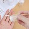 glasstore 6 Pcs Plastic Loose Powder Jar 10g Clear Refillable Face Powder Case Cosmetic Sample Pots Bottles Eyeshow Powder Box Concealer Powder Sifter Container with 12 Holes (clear lid