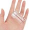 glasstore 6 Pcs Plastic Loose Powder Jar 10g Clear Refillable Face Powder Case Cosmetic Sample Pots Bottles Eyeshow Powder Box Concealer Powder Sifter Container with 12 Holes (clear lid