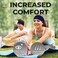 French Fitness Revolution - Stretchy Sports Headband for MenWomen - Guys Sweatband for Running, Cycling, Basketball, Yoga, Fitness - Moisture Wicking Workout Hairband - Made in Europe