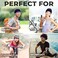 French Fitness Revolution - Stretchy Sports Headband for MenWomen - Guys Sweatband for Running, Cycling, Basketball, Yoga, Fitness - Moisture Wicking Workout Hairband - Made in Europe