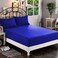 Elegant Comfort 1500 Premium Hotel Quality 1-Piece Fitted Sheet, Softest Quality Microfiber - Deep Pocket up to 16 inch, Wrinkle and Fade Resistant, Full, Royal Blue