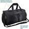 FocusGear Ultimate Gym Bag 2.0: Durable Crowdsource Designed Duffel Bag with 10 Optimal Compartments, Water Resistant Pouch, Green, 11.5"H x 10.5"W x 20"L
