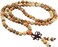 Nupuyai 6mm 108 Healing Gemstone Mala Prayer Beads Stretch Bracelet Necklace for Men and Women
