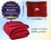 BlueHills Premium Soft Travel Blanket Pillow Airplane Blanket Packed in Soft Bag Pillowcase with Hand Luggage Belt and Backpack Clip, Compact Pack Large Blanket for Any Travel (Red T001